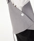 Asymmetric Layered Buttoned Vest